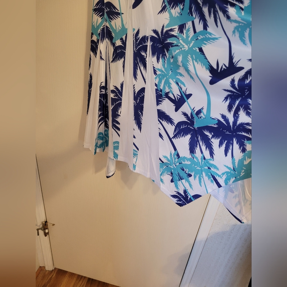 MT Collection Palm Tree Sundress - Picture 3 of 8